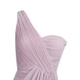 thumbnail image 5 of iEFiEL Women Ladies Chiffon One-shoulder Dress Long Evening Bridesmaid Prom Gown Dress, 5 of 7