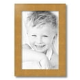 thumbnail image 2 of ArtToFrames 11" x 17" Metallic Gold Picture Frame, 11x17 inch Gold MDF Poster Frame (WOM-4500), 2 Pack, 2 of 8