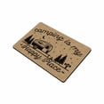 thumbnail image 3 of Camper RV Door Mat, Camping Door Mat for Campervan Caravan Motorhomes, Decorative Camp Doormat for Indoor Outdoor Front Entrance-24x16in 30x18in, 3 of 5