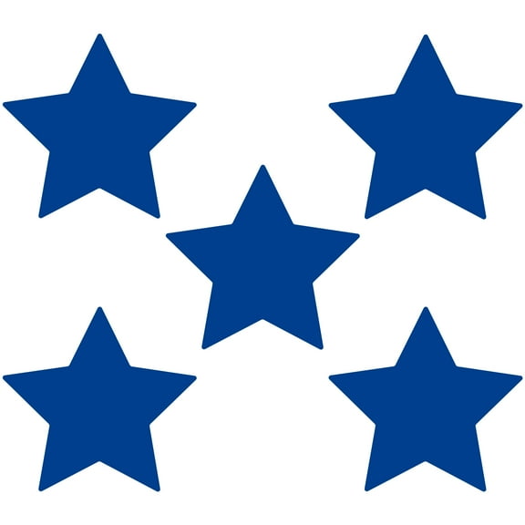 LiteMark Sensory Path Durable Vinyl Star Decals (8.5)