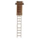 thumbnail image 3 of 1:12 Dollhouse Mini Modern Miniature Furniture Folding Attic Stairs, 3 of 5