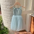 thumbnail image 7 of Jamsmile Toddler Girls Tutu Dress Summer Sleeveless strap butterfly Print Princess Dress Kids Girls Tulle Princess Sundress, 7 of 7