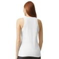 thumbnail image 5 of American Apparel Women's CVC Tank, Nice Fit Sleeveless Tank Top, White, Size S, Pack of 6, 5 of 8