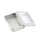 thumbnail image 1 of Caja de hierro para embalaje con ventana rectangular, accesorios y piezas, caja de hierro para embalaje general, caja de hojalata, 1 of 2