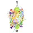 thumbnail image 1 of Bird Chewing Toy, Light Material Easy To Operate Hanging Shred Toy, For Animals Bird, 1 of 8