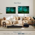 thumbnail image 4 of Elephant Stock Glowing Fireflies Wall Art - Horizontal Canvas Wall Art - Living Room Wall Decor - Nature Canvas - Black And Yellow Decor - 45" x 30", 4 of 8