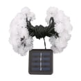 thumbnail image 2 of Vikakiooze 2023 5 Meters 20 Lights Christmas Decoration Snow Pompom Winter Decoration LED Hair Ball Lantern Solar String Lights, 2 of 8