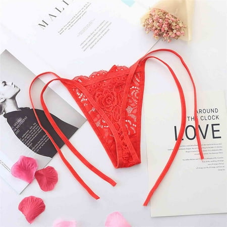 

Underwear Women High Waisted Fashion Basic Elastic Comfortable Solid Lace Underwear