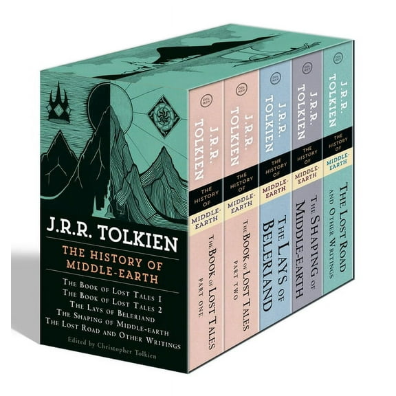 The History of Middle-Earth 5-Book Boxed Set: The Book of Lost Tales 1, the Book of Lost Tales 2, the Lays of Beleriand,, (Paperback)