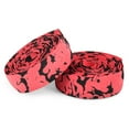 thumbnail image 3 of EVA Foam Bicycle Handlebar Tape with Shock-Absorbing Design, Comfortable Grip for Long Rides, Includes 2 End Plugs and 2 Tapes, Red & Black Color Option, 210cm Length, 18g Lightweight, 2-Pack Set, 3 of 6