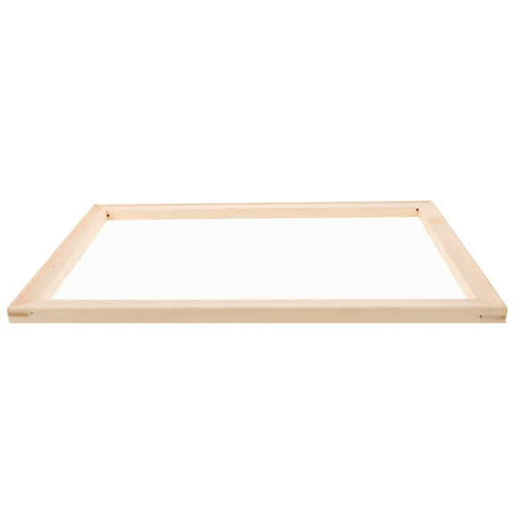 Raindrops Wooden Picture Frame for Canvas Artwork Light Yellow Decorative Oil Painting Frames 8x10 Inches