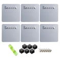 thumbnail image 3 of AMLESO Picture Hangers Set Decor Clocks Heavy Duty Wall Mounting Wall Hanging Hooks 6pcs, 3 of 8