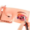 thumbnail image 2 of Planche de Pratique de Maquillage Réutilisable Mannequin en Silicone Professionnel pour Maquillage Coloré, 2 of 5