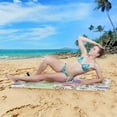 thumbnail image 5 of GZHJMY Funny Yoga Doggy Beach Towel Oversized Towel Blanket, Thin Lightweight Microfiber Sand Free Quick Dry Towel, 30”X60” Multipurpose Pool Bath Yoga Swim Shower Towel, 5 of 7