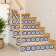 thumbnail image 4 of Mi Alma Floral Blue Yellow Tile Stickers - Removable Vinyl 4x4, 24 pcs, 4 of 10
