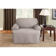 Sure Fit Cotton Duck TCushion Chair Slipcover