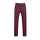 thumbnail image 1 of Pantalones de traje casuales con bolsillos y botones de color liso para hombre, 1 of 3