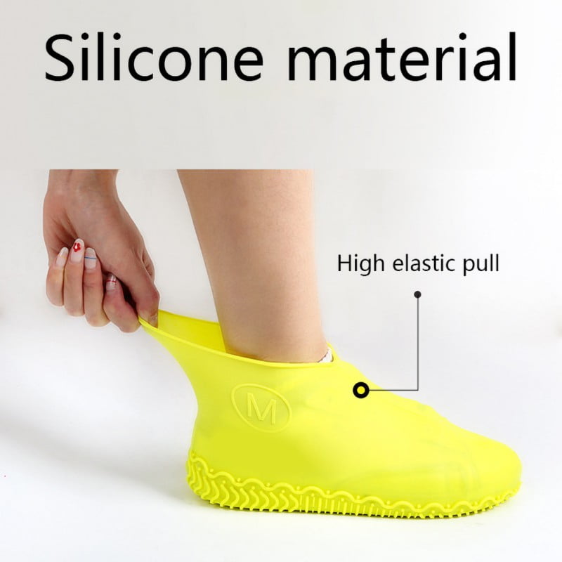 Moots Resistant Silicone Overshoes Rain Waterproof Shoe Covers Boot Cover Protector 