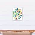 thumbnail image 4 of Creative Products Rainbow Alphabet 11x14 Canvas Wall Art, 4 of 5