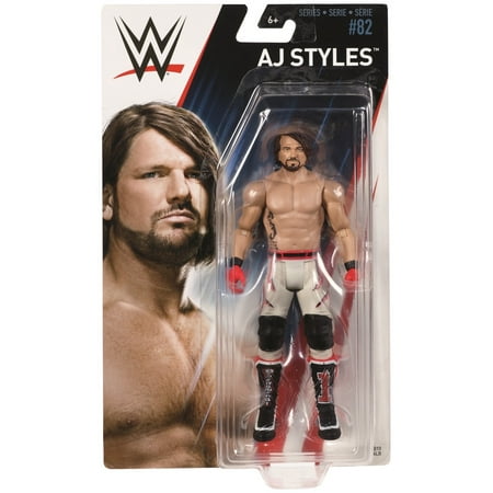 AJ Styles WWE Mattel Basic Series 82 Action Figure - Walmart.com