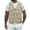 Beige, variant on Men's Casual Cotton Jacket Available in White, Beige, Khaki, Army Green, Brown | Sizes XL XXXXL