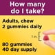 thumbnail image 4 of Suplemento Multivitamínico Nature Made para mujer, 80 gomitas, 4 of 7