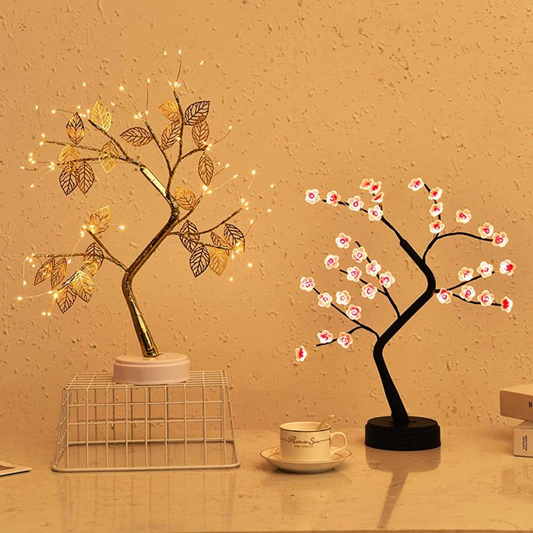 OTAVILEM Cherry Blossom Tree Lamp for Cute Room Decor Fairy Light Spir —  CHIMIYA