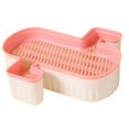 thumbnail image 4 of Seed Sprouter Trays Hydroponic Cats Grass Box for Home Microgreens Household Pink--, 4 of 4
