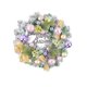 thumbnail image 2 of Puntoco Corona navideña con bolas y flores de plástico, guirnalda navideña para las vacaciones de invierno, decoración para la puerta de entrada de la casa, 2 of 6