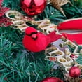 thumbnail image 2 of 10PCS Christmas Ornaments Cardinal Birds Clips Exquisite Bird Craft Clip for Christmas Tree, 2 of 8