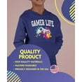 thumbnail image 5 of Brooklyn Vertical Boys Sweatshirt Video Gamer Hoodie Gaming Print Pullover with Pockets Fleece S-Xl, 5 of 5