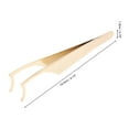 thumbnail image 2 of Unique Bargains 1 Pc Portable Eyelash Curler for Bathroom Gold Tone Stainless Steel, 2 of 6