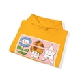 thumbnail image 4 of Retro Video Game Mini Game Match Hoodie - Pixelated Mushroom, Star, Flower, 4 of 4