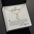 thumbnail image 3 of To My Girlfriend  I Choose You Alluring Ribbon Necklace Message Card, 3 of 20
