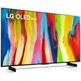LG OLED48C2PUA 48 Inch HDR 4K Smart OLED Evo TV 2022 Bundle with 4 Year