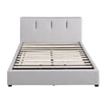 thumbnail image 2 of Topline Home Furnishings Queen Platform Storage Bed, 2 of 8
