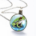 thumbnail image 6 of Frog Necklace Personalized Custom Photo Round Pendant Adjustable Stainless Steel Necklaces with Gift Box for Men Women Mothers Valentine's Jewelry Gift, 6 of 6