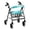 Marble Veining, variant on HELLHERO Stain Proof Walker Seat Cover Seat & Back Covers & Swirls for Senior Non-Slip Cover for Unisex Dust Cover