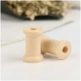 thumbnail image 2 of El tamaño del eje de bobinado de color del tronco Zhuo del bobinado del eje de madera vacío de estilo retro de madera se puede seleccionar., 2 of 4