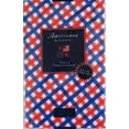 thumbnail image 3 of Patriotic Red, White and Blue Check Pattern Vinyl Flannel Back Tablecloth 52" x 70", 3 of 4
