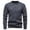Gray, variant on YueHuiYing Men's Slim Fit Crewneck Pullover Sweater Winter Casual Knit Comfort Heavy Long Sleeve Sweaters