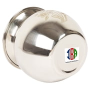 IBA Indianbeautifulart Stainless Steel Vessel Kalash Pot Traditional Auspicious Gift For Hindu Pooja Rituals Handmade Indian Traditional Lota For Puja
