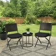 thumbnail image 2 of Mainstays 15.5" x 17" Black Rectangle Outdoor Seat Pad, 1 Piece, 2 of 8