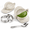 White-4"+3", variant on White 3"+4" Pasta & Dumpling Mold Set, Food-Safe Kitchen Press for Empanadas Pierogi Ravioli