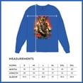 thumbnail image 7 of Apocalypse Reaper Long Sleeve T-shirt Fantasy Skeleton Knight with a Sword Medieval Legendary Creature Dragon Wizard, 7 of 7