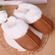 thumbnail image 3 of DQrwqpou Pantuflas Térmicas Planas Pantuflas Peludas Antideslizantes para Hombre Mujer (Marrón 44-45), 3 of 8