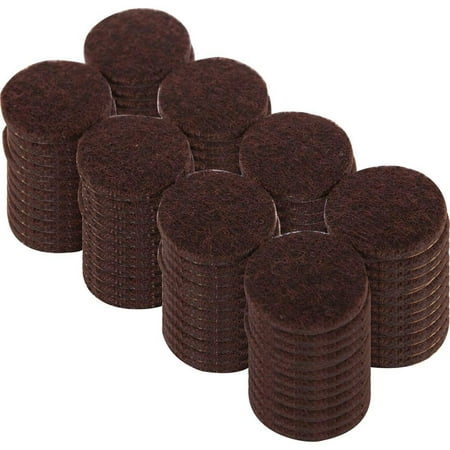 UPC 039003498835 product image for Everbilt 1 in. Heavy Duty Brown Self-Adhesive Felt Pads (96 per Pack) | upcitemdb.com