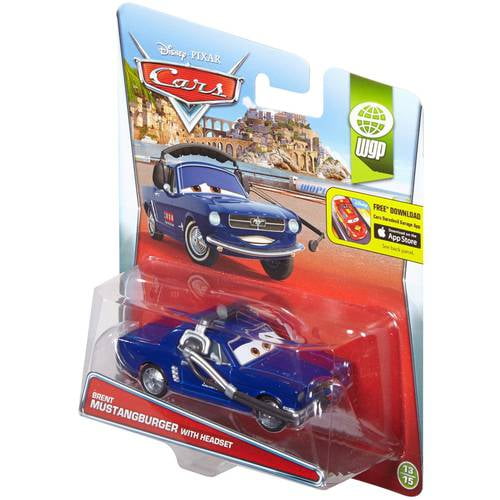Disney/Pixar Cars Brent Mustangburger with Headset Die-cast