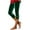 ZA-Green-deals of the day, variant on Frostluinai Velvet Capri Pants for Women High Waist Slim Fit Capris Stretchy Vintage Solid Cropped Pants Casual Slit Hem Capris