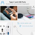 thumbnail image 5 of Tuya Smart Socket with TypeC+USB Fast Charging Remote Timing Socket A, 5 of 5